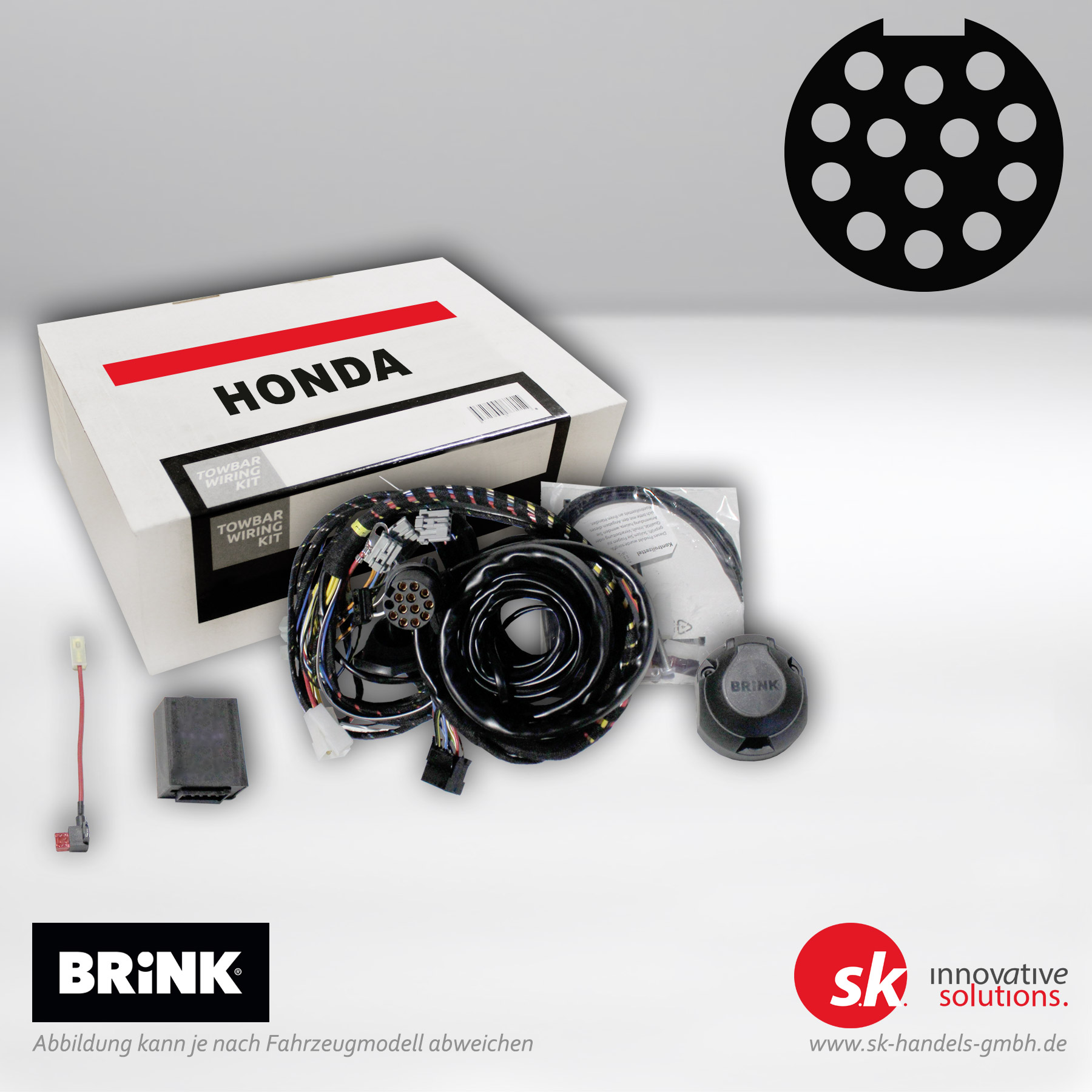 13-poliger Elektrosatz für Honda Civic VII Hatchback (EU, EP, EV)