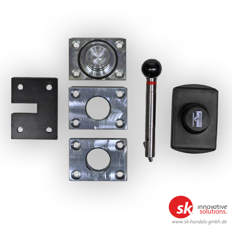 Wechselplattensystem für Anhängerkupplung