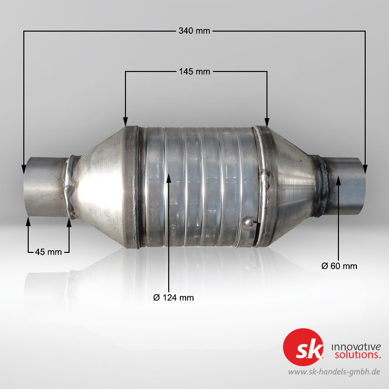 Austauschkatalysator für 2-3 Liter Fahrzeuge