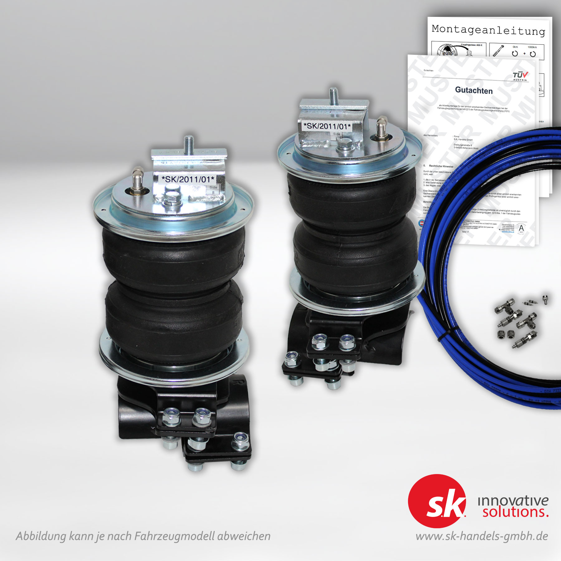 Set zur Auflastung VW Amarok