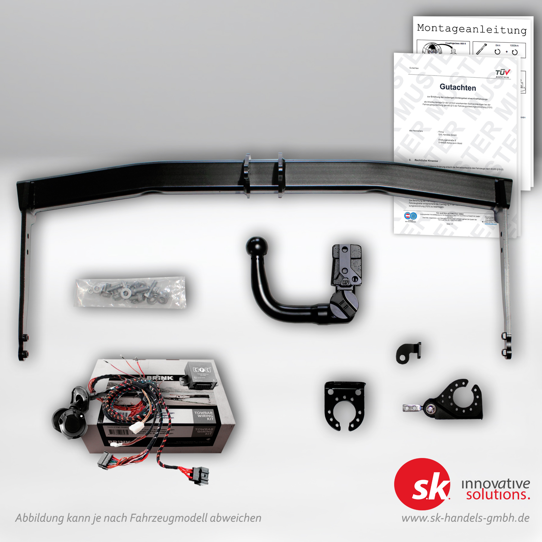 Set zur Erhöhung der Anhängelast bei SEAT Leon Cupra ST