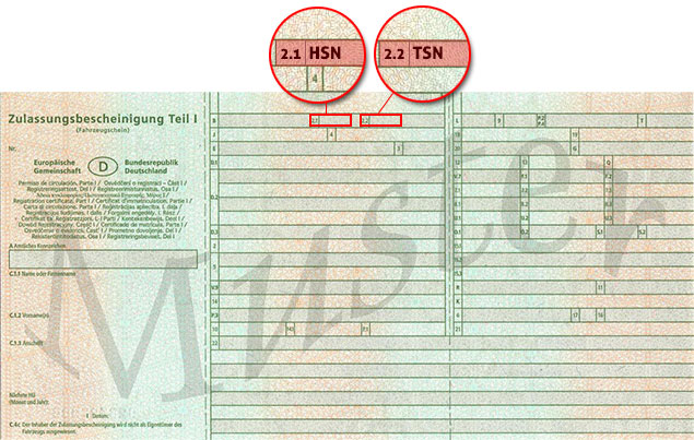 Zulassungsbescheinigung