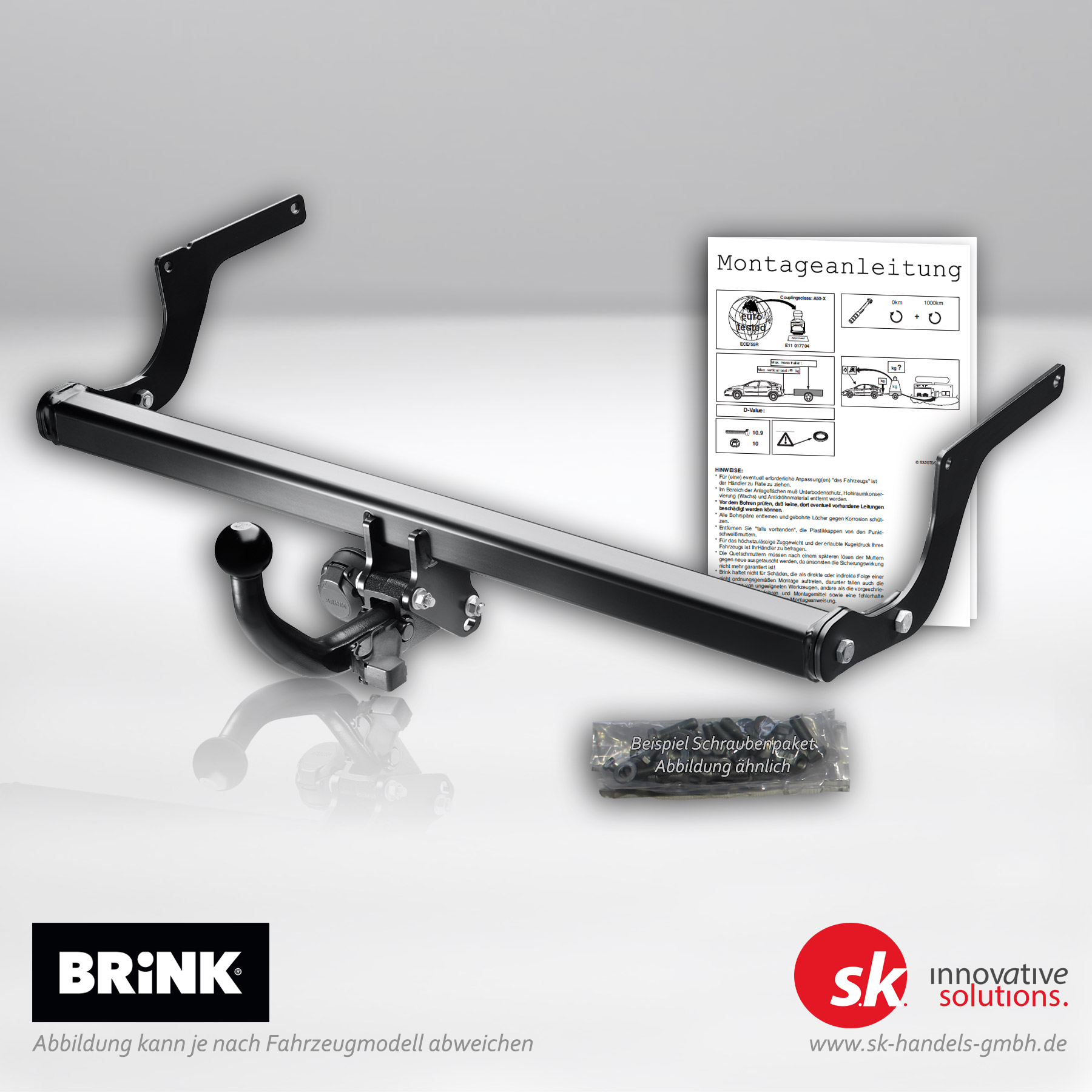 Abnehmbare Anhängerkupplung für Citroën C4 Grand Picasso Ii