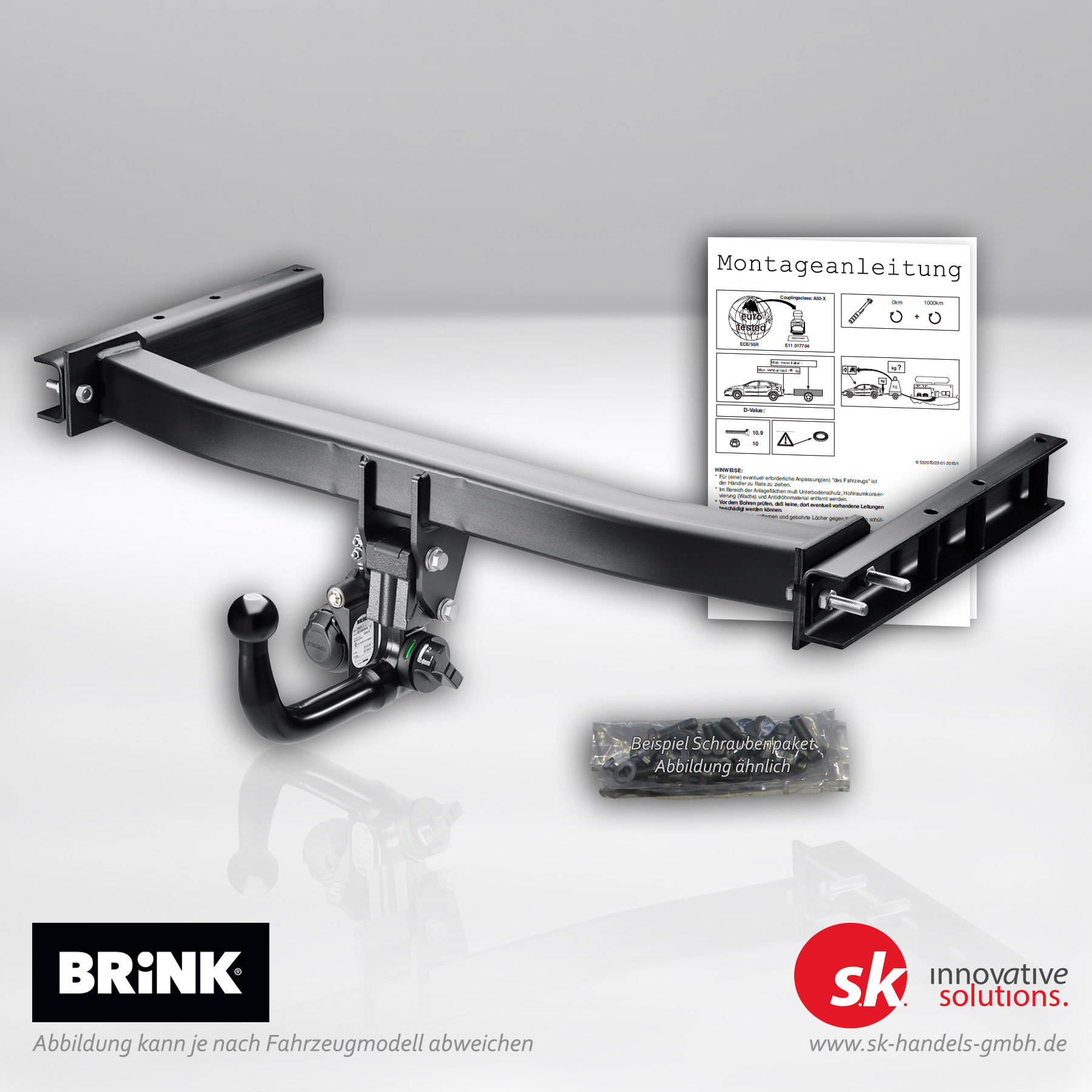 Abnehmbare Anhängerkupplung für KIA Rio Iv (YB, SC, FB)