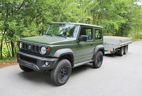 Fahrzeug mit erhöhter Anhängelast