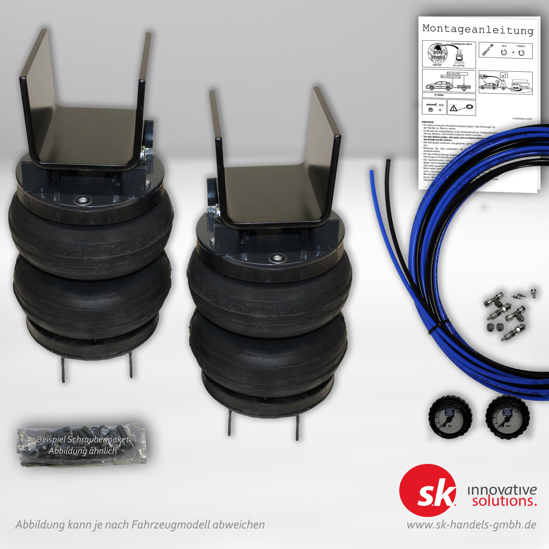 Zusatzluftfederung für Nissan Navara