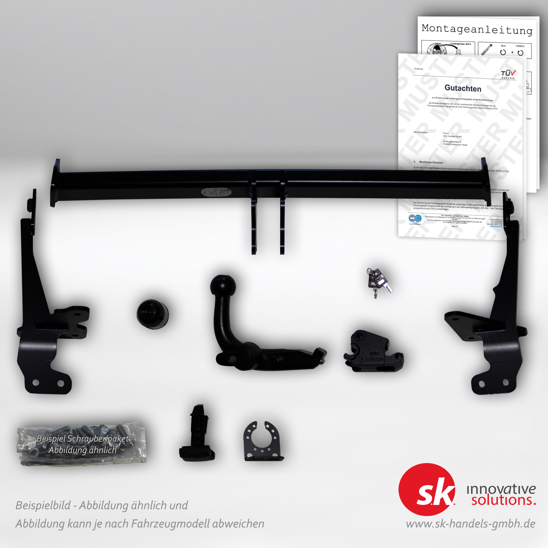 Abnehmbare Anhängerkupplung Ford Transit