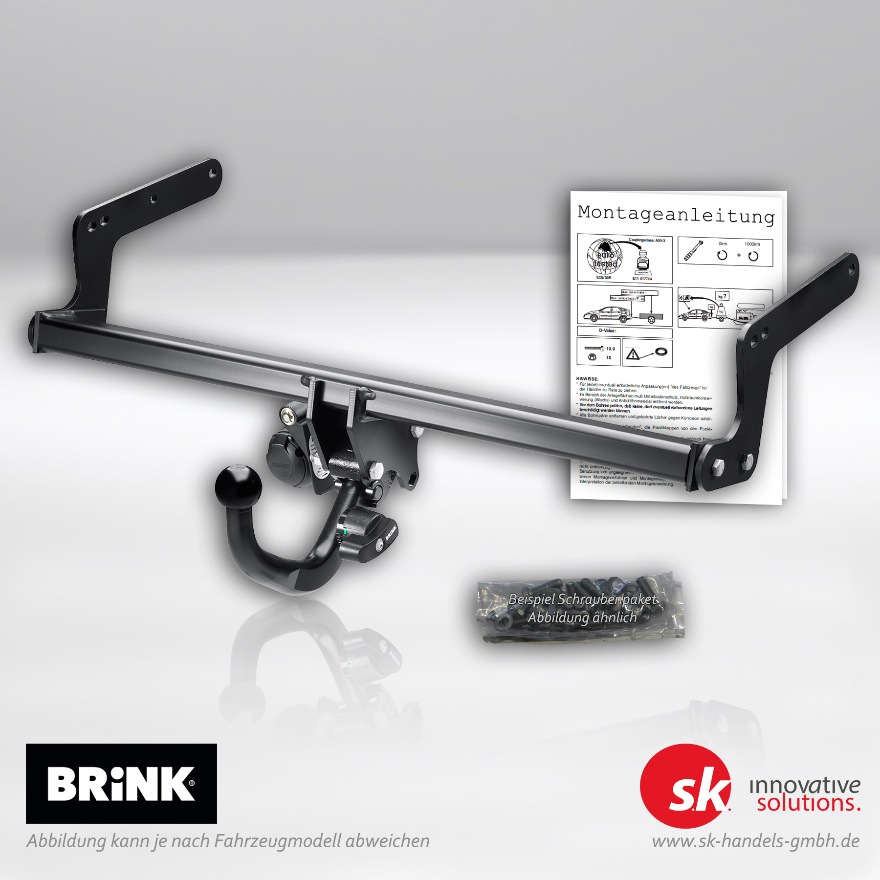 Abnehmbare Anhängerkupplung für JEEP Wrangler Iv (JL)